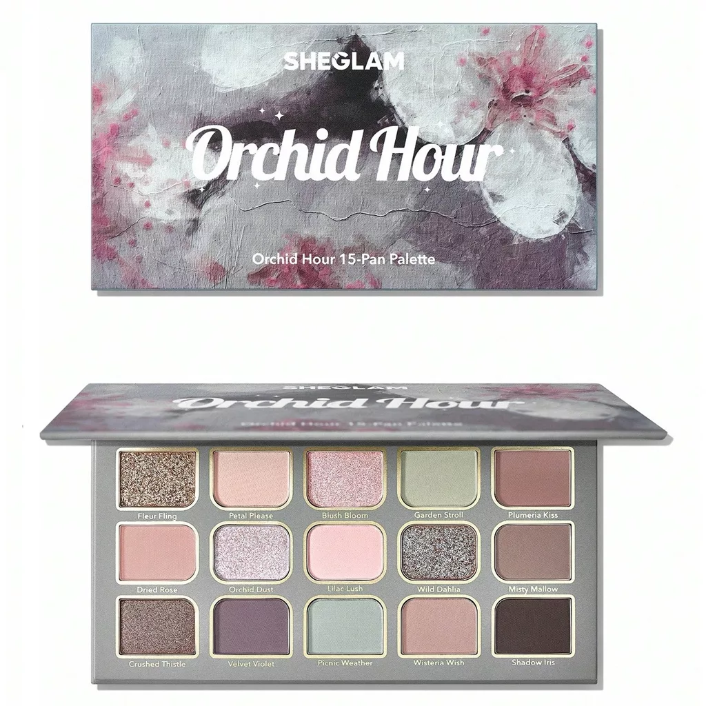 پالت سایه ۱۵ رنگ کاربردی شیگم مدل orchid
