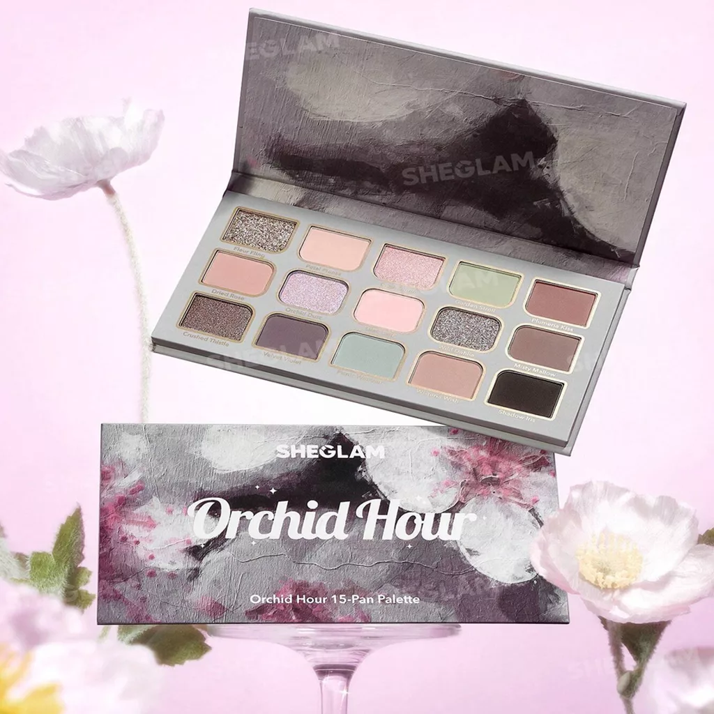 پالت سایه ۱۵ رنگ کاربردی شیگم مدل orchid