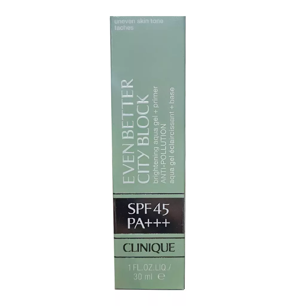 ضد آفتاب سیتی بلاک آکوا ژل کلینیک ضد لک spf45
