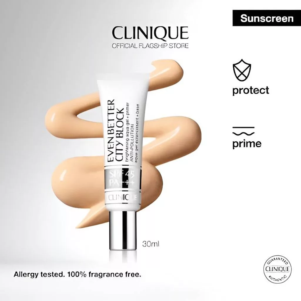 ضد آفتاب سیتی بلاک آکوا ژل کلینیک ضد لک spf45