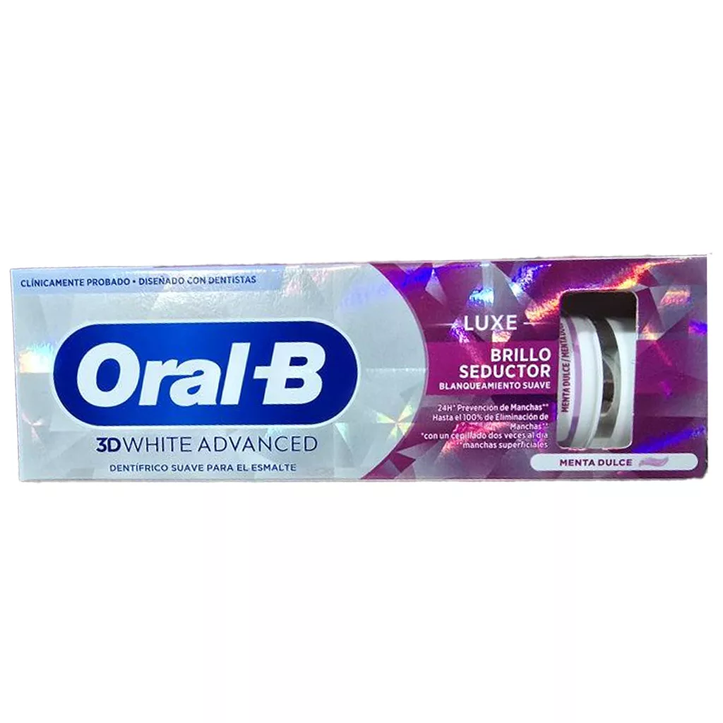 خمیردندان LUXE اورال بی 3D WHITE ADVANCED نعناع BRILLO SEDUCTOR