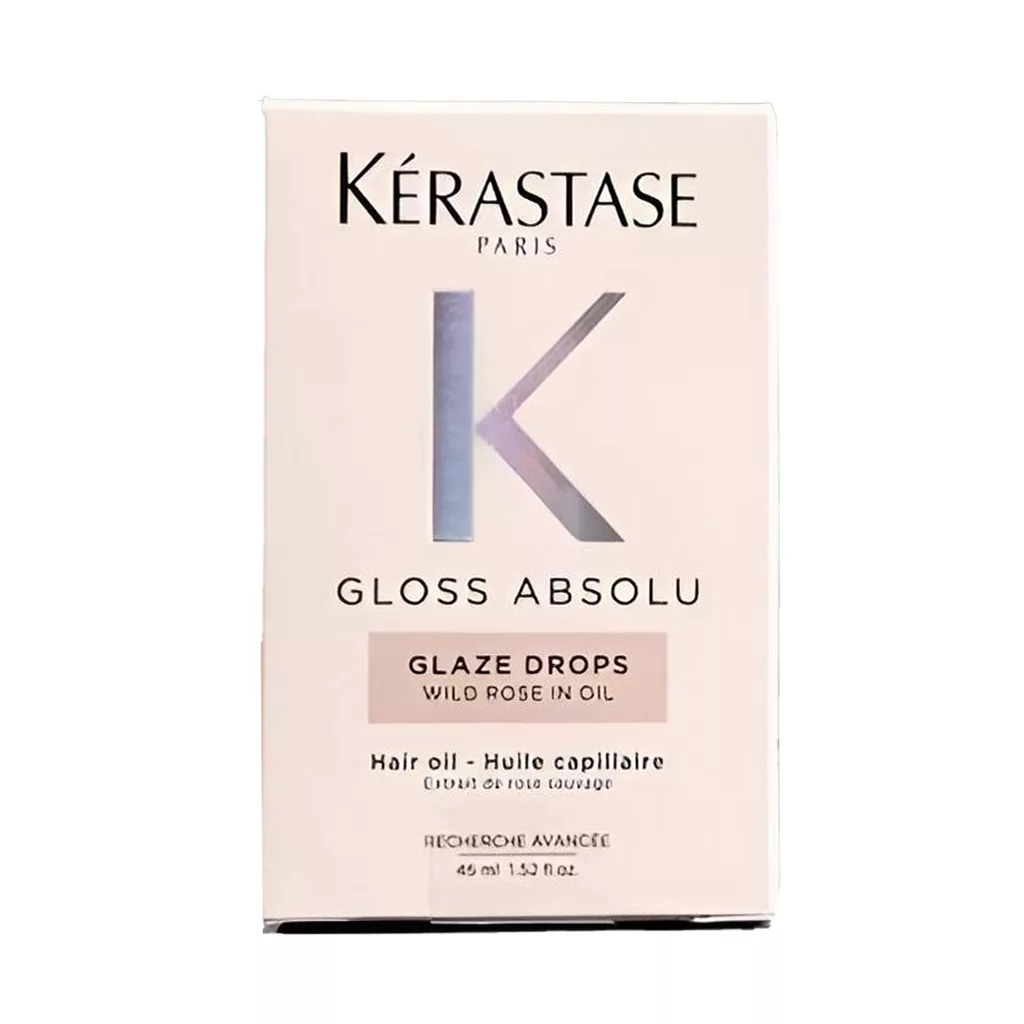 روغن مو براق کننده و ضد وز شگفت انگیز کراستاس حاوی گل رز وحشی مدل GLOSS ABSOLU