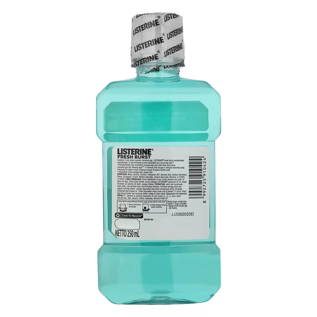 دهانشویه LISTERINE لیسترین مدل FRESH BRUST