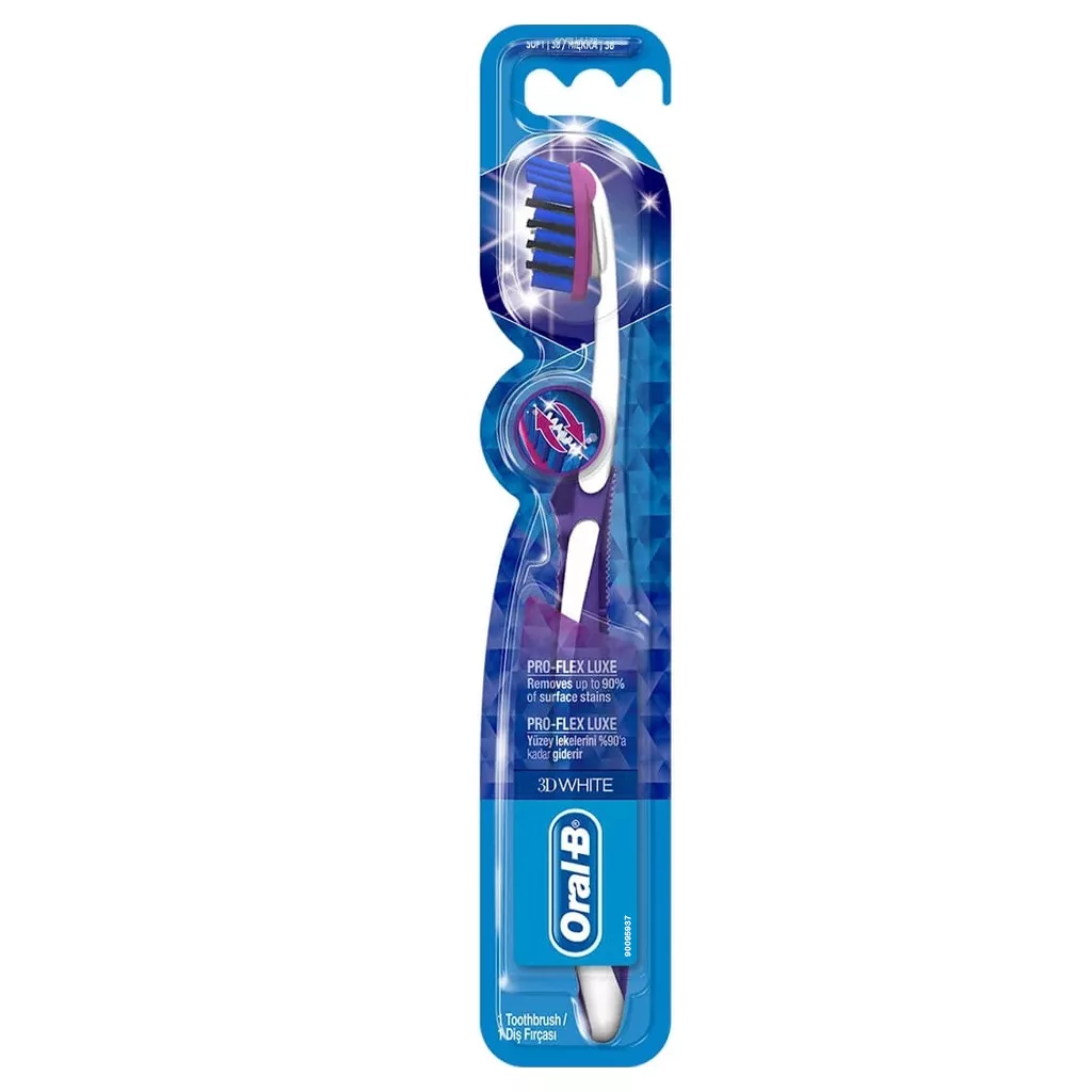 مسواک اورال بی PRO FLEX LUX سافت SOFT 3D WHITE