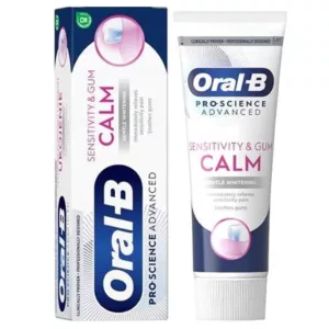 خمیردندان اورال بی دندان لثه حساس سفید کننده CALM PRO SCIENCE