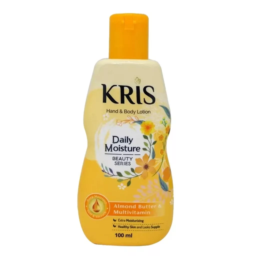 لوسیون دست و بدن KRIS کریس رایحه بادام Almond Butter & Multivitamin