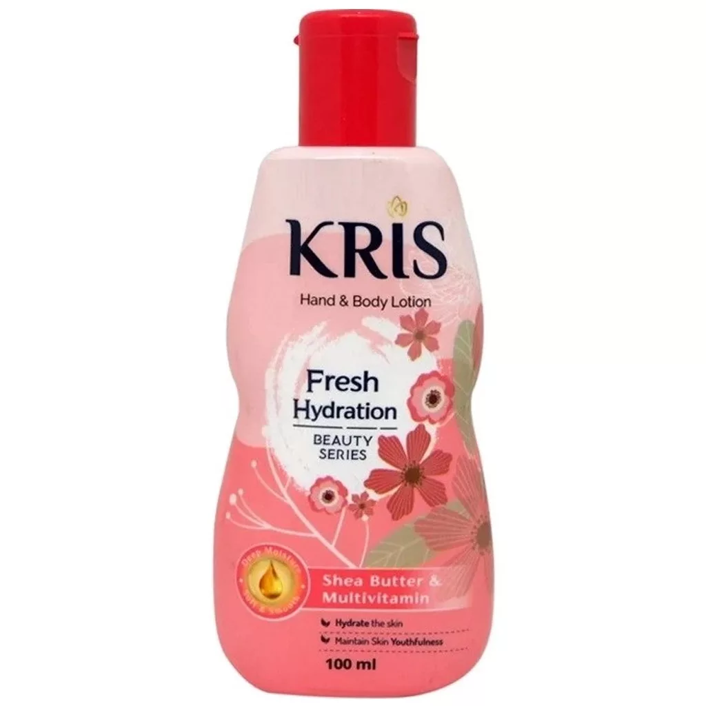 لوسیون دست و بدن KRIS کریس رایحه شیباتر Shea Butter & Multivitamin