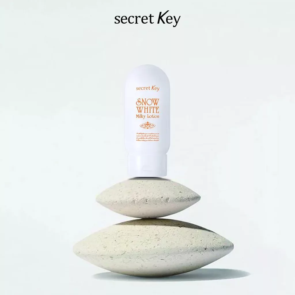 لوسیون سفید کننده صورت و بدن سکرت کی secret key