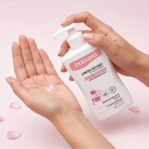 ژل بهداشتی بانوان باباریا مدل Rosa mosqueta