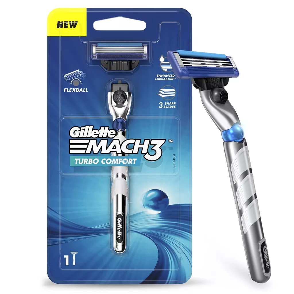 تیغ اصلاح ژیلت یدک خور مدل match3 turbo comfort