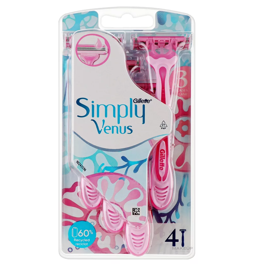 تیغ اصلاح ژیلت مدل simply Venus
