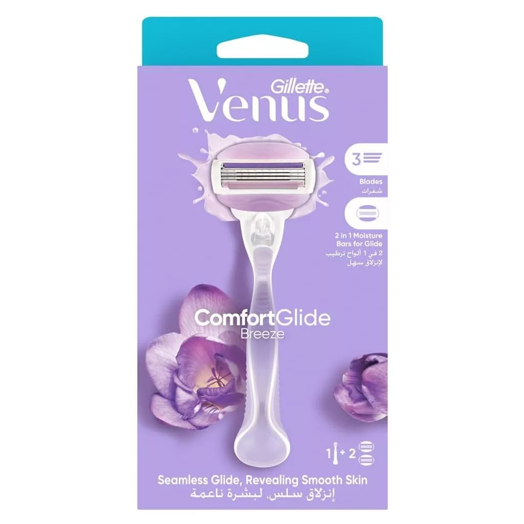 تيغ اصلاح یدک خور ژیلت مدل venusbcomfort glid breez