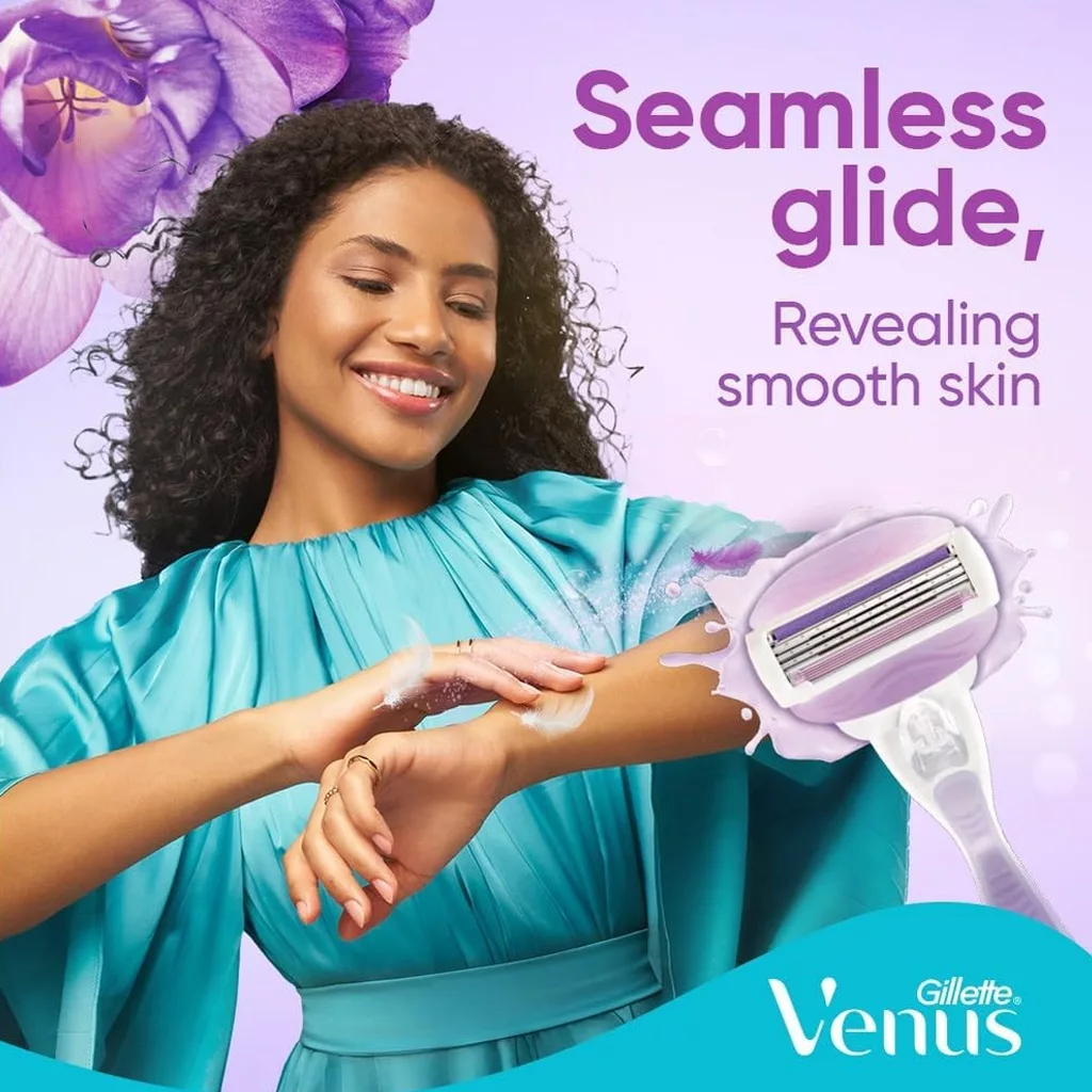 تيغ اصلاح یدک خور ژیلت مدل venusbcomfort glid breez