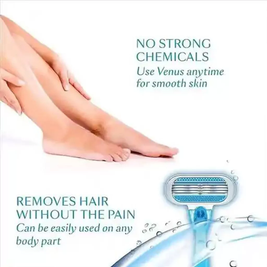 یدک تيغ اصلاح ۲عددی ژیلت مدل venus smooth