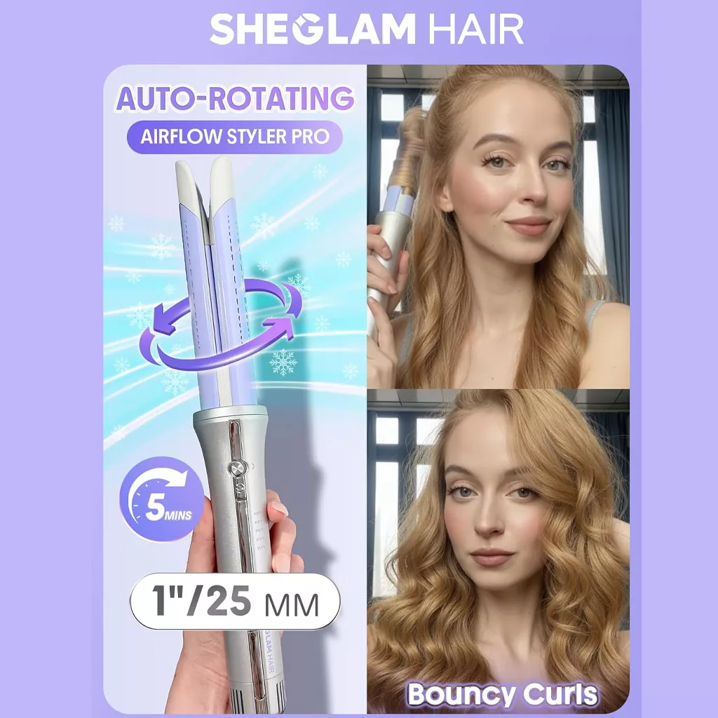 دستگاه فر کننده ( کرلی ) شیگلم با تکنولوژی باد سرد air flow
