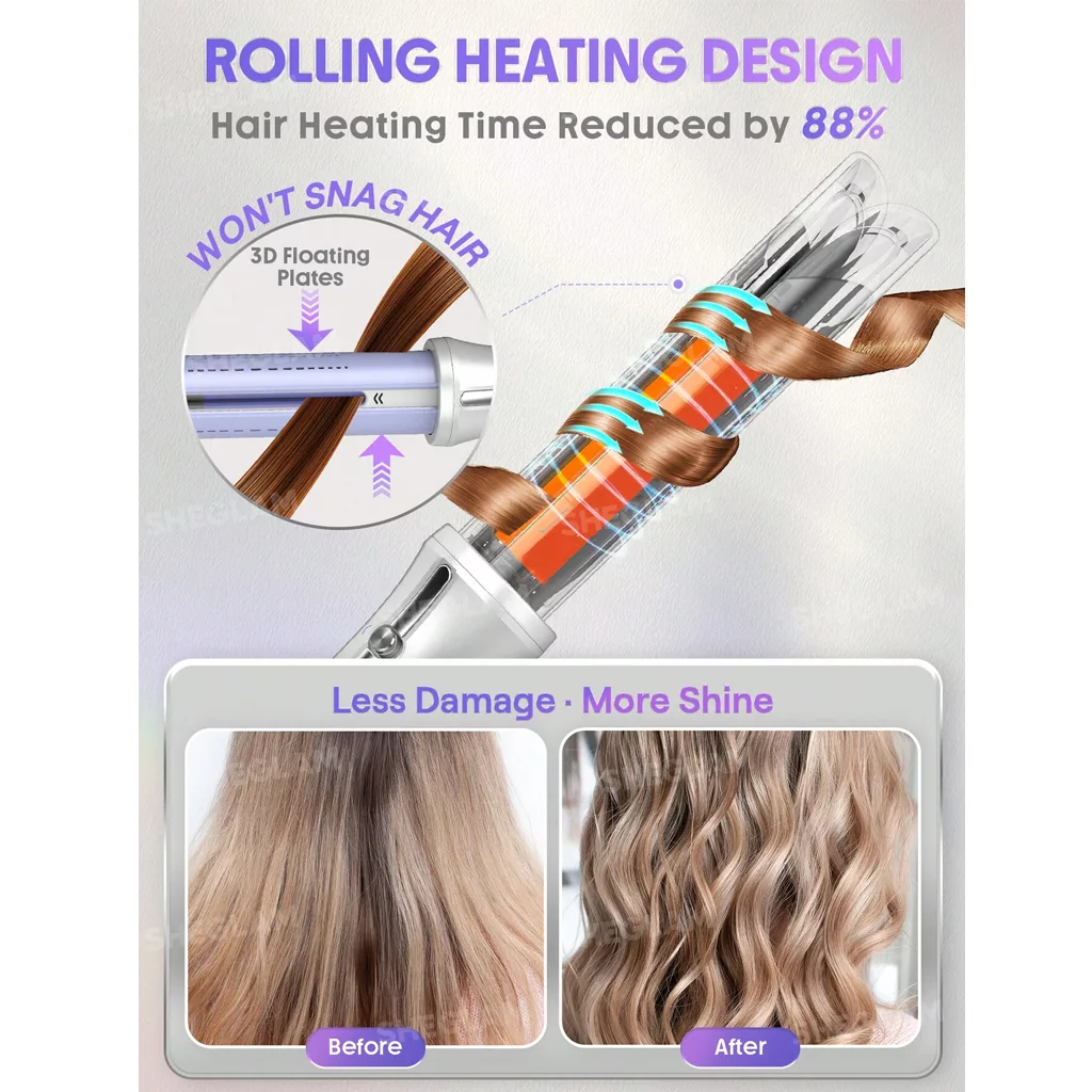 دستگاه فر کننده ( کرلی ) شیگلم با تکنولوژی باد سرد air flow