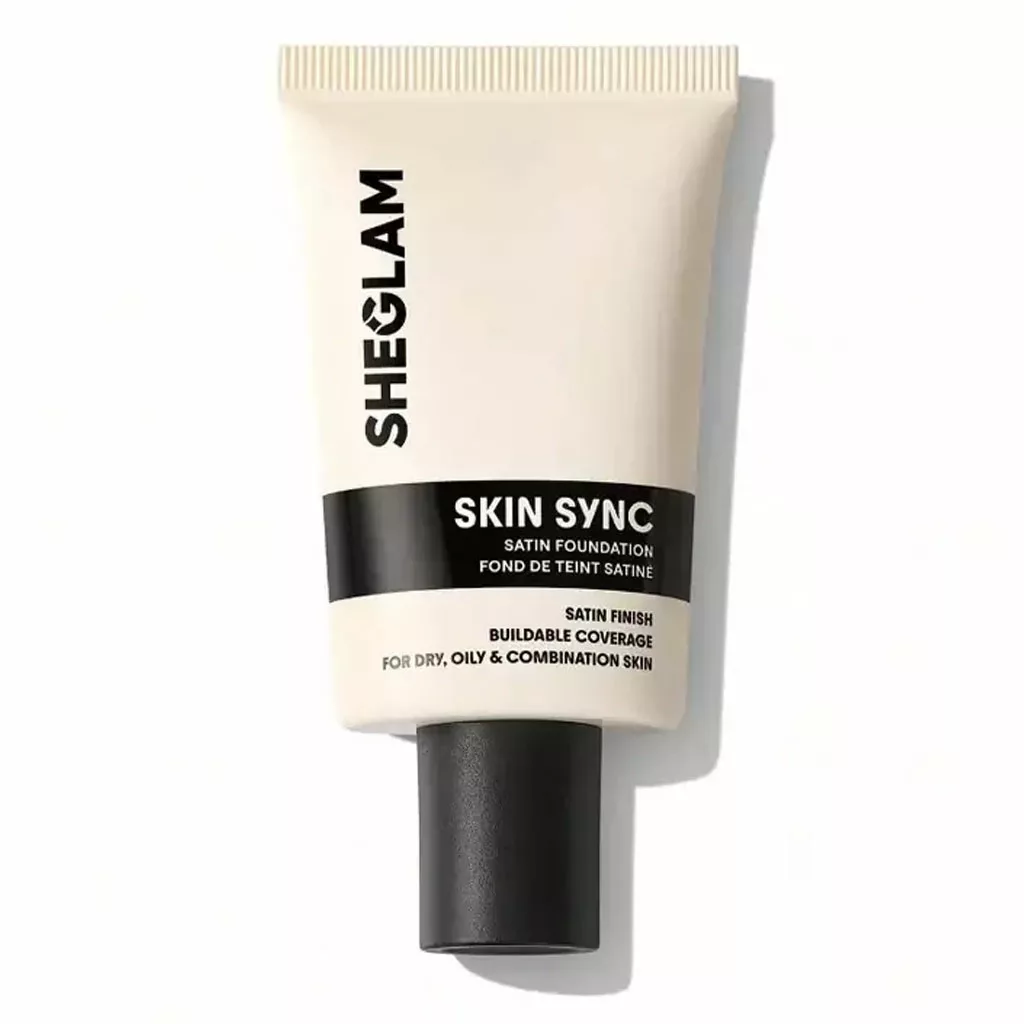 کرم پودر شیگلم مدل skin sync satin