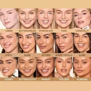 کرم پودر شیگلم مدل skin sync satin