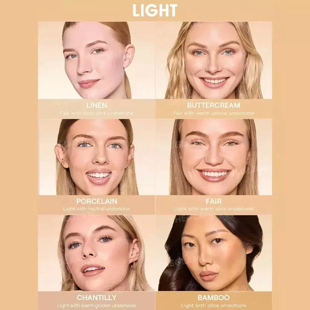 کرم پودر شیگلم مدل skin sync satin
