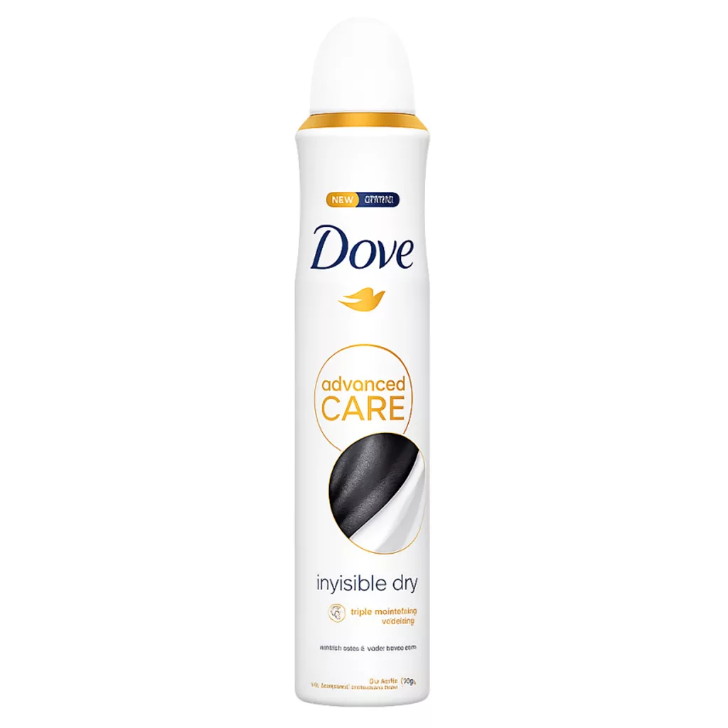 اسپری بدن داو مدل invisible dry
