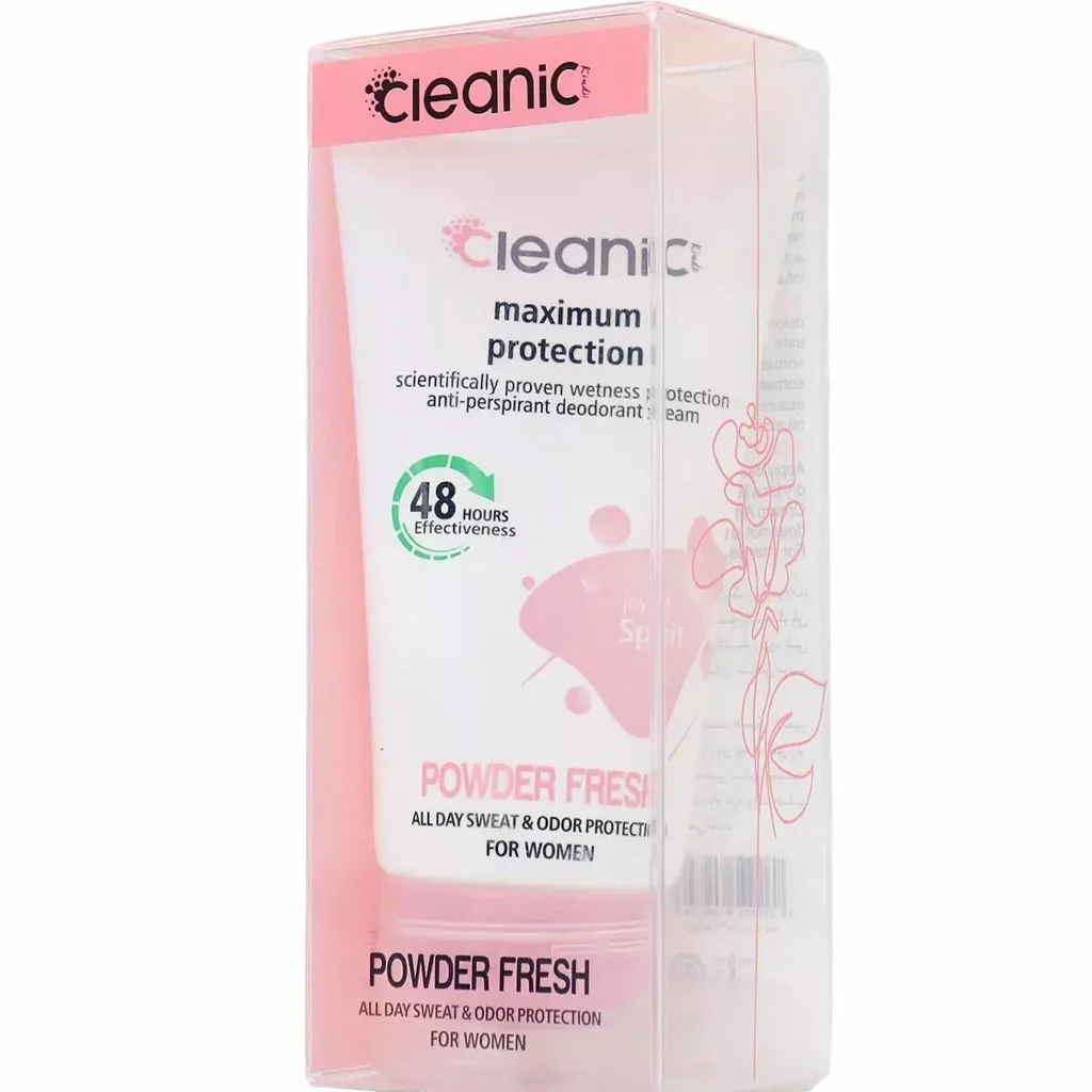 مام کرمی‌بدون آلومینیوم کلینیک محصول ایران مدل powder fresh