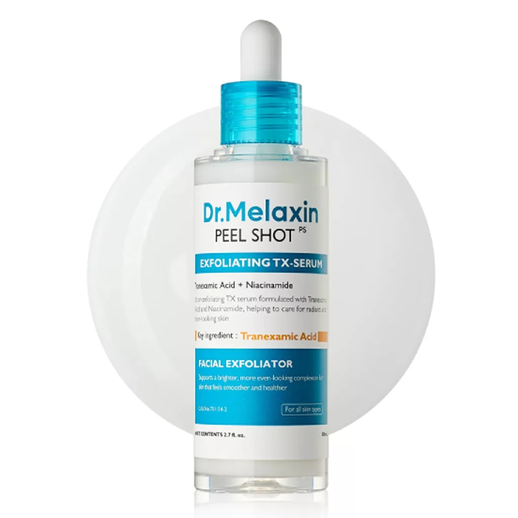 سرم ترانگزامیک اسید و نیاسینامید دکتر ملاکسین روشن کننده پوست (Dr.Melaxin Peel Shot)