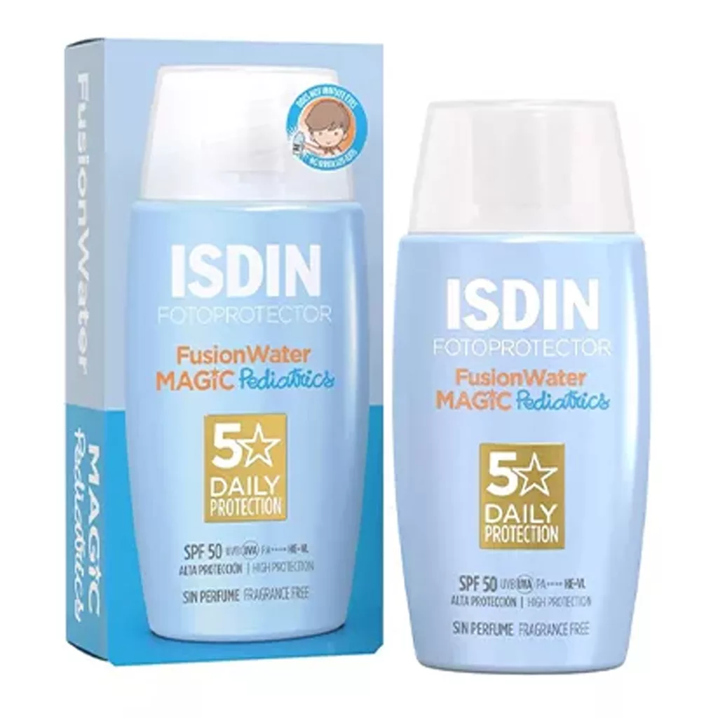 کرم ضد آفتاب کودک ایزدین فیوژن واتر Isdin Fusion Water Pediatrics