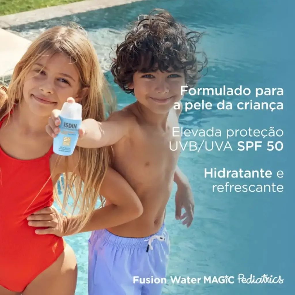 کرم ضد آفتاب کودک ایزدین فیوژن واتر Isdin Fusion Water Pediatrics