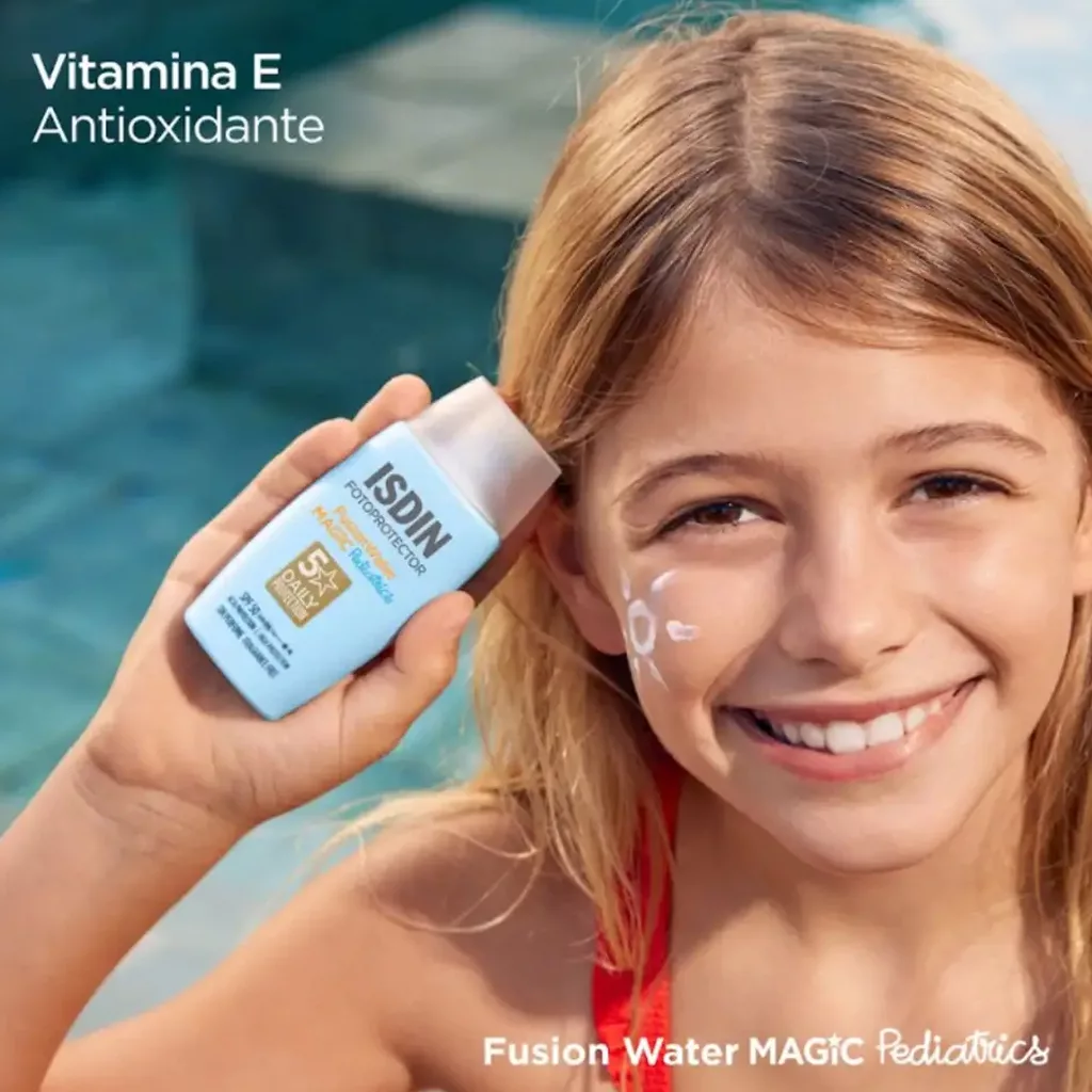 کرم ضد آفتاب کودک ایزدین فیوژن واتر Isdin Fusion Water Pediatrics