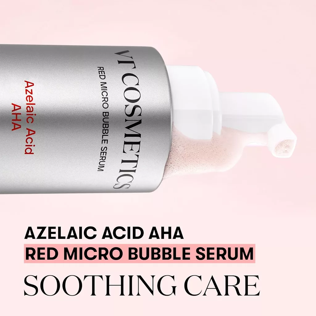 سرم لایه بردار حبابی آزلاییک اسید وی تی کازمتیک vt cosmetic