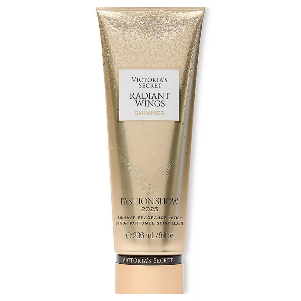 لوسیون بدن شاین دار عطری ویکتوریا سکرت مدل radiant wings shimmer