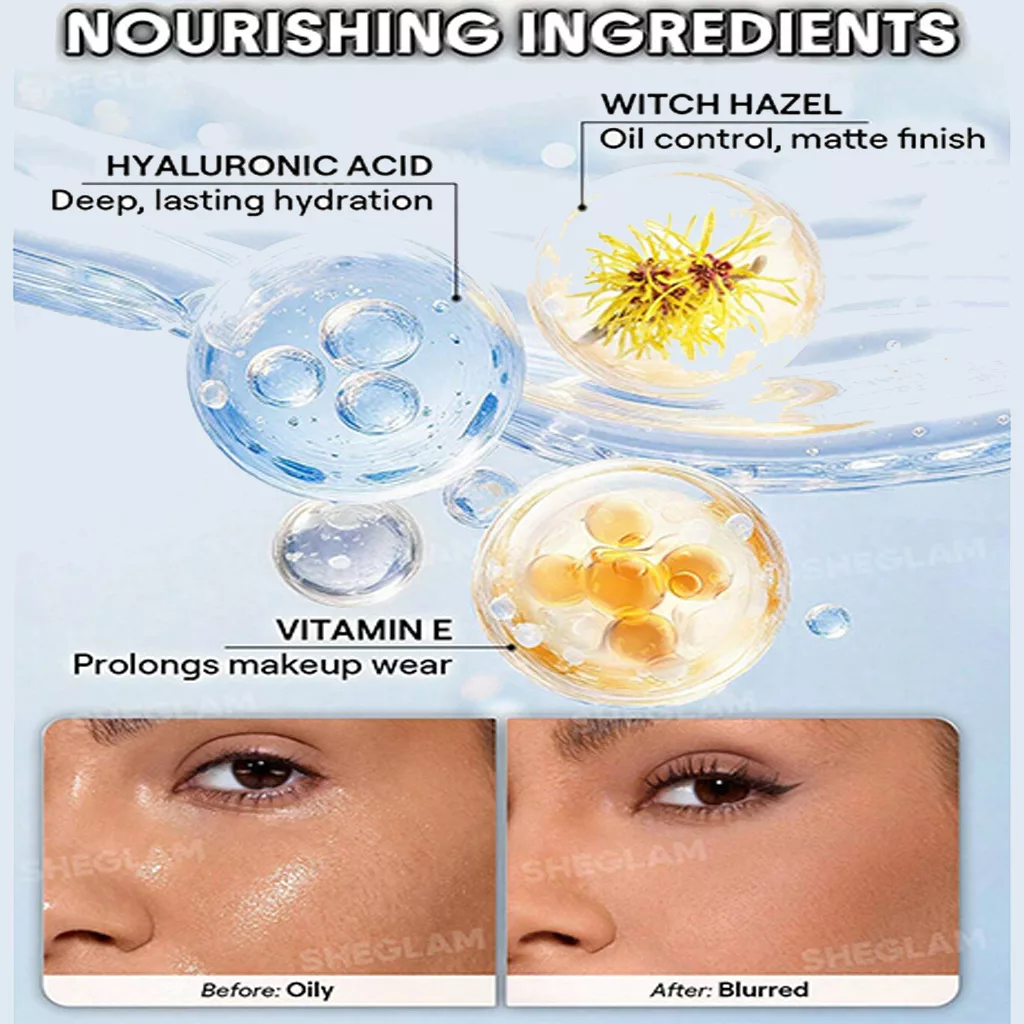 اسپری فیکس ضد آب شیگلم مدل lasting blur lock