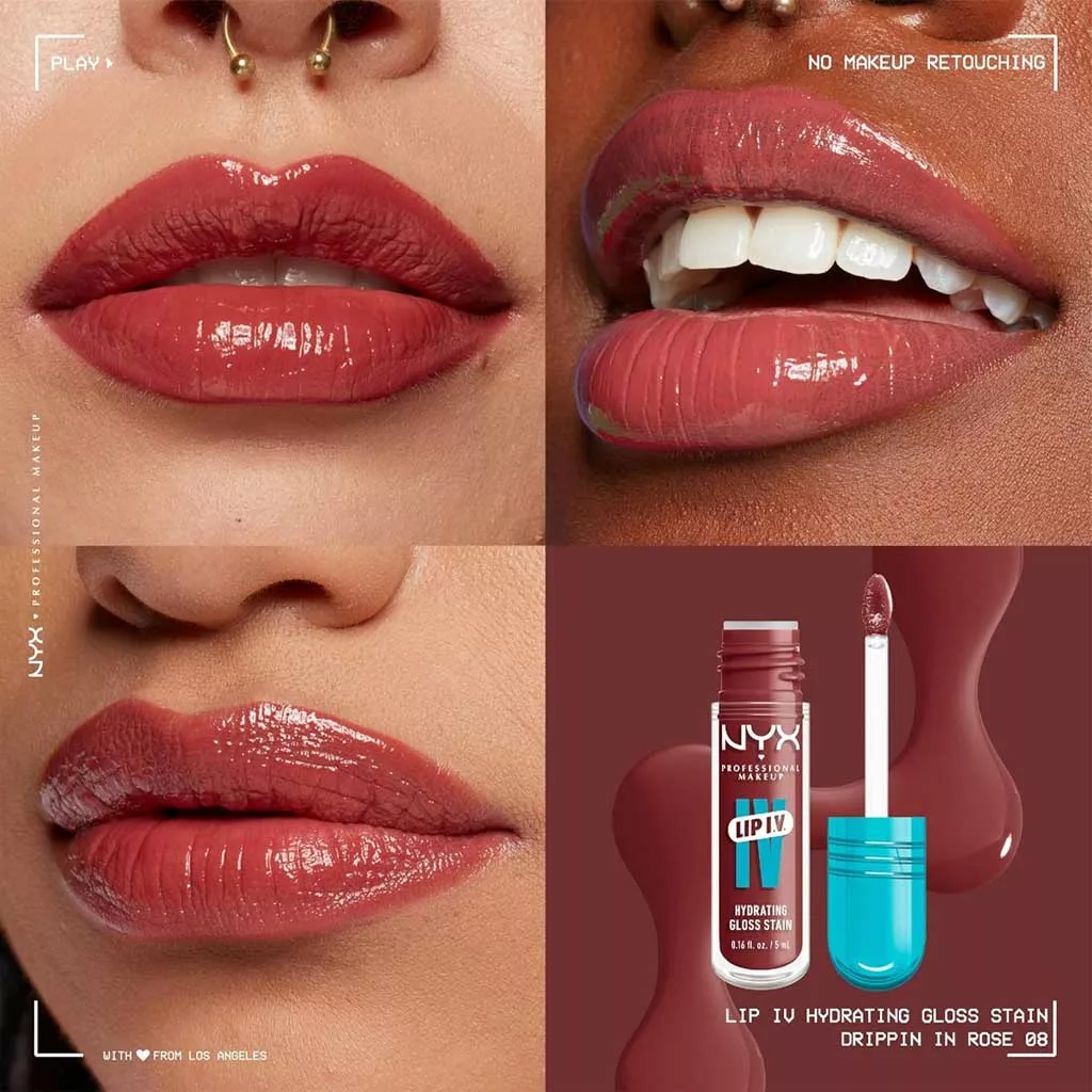 سرم لیپ گلاس آبرسان نیکس مدل lip iv