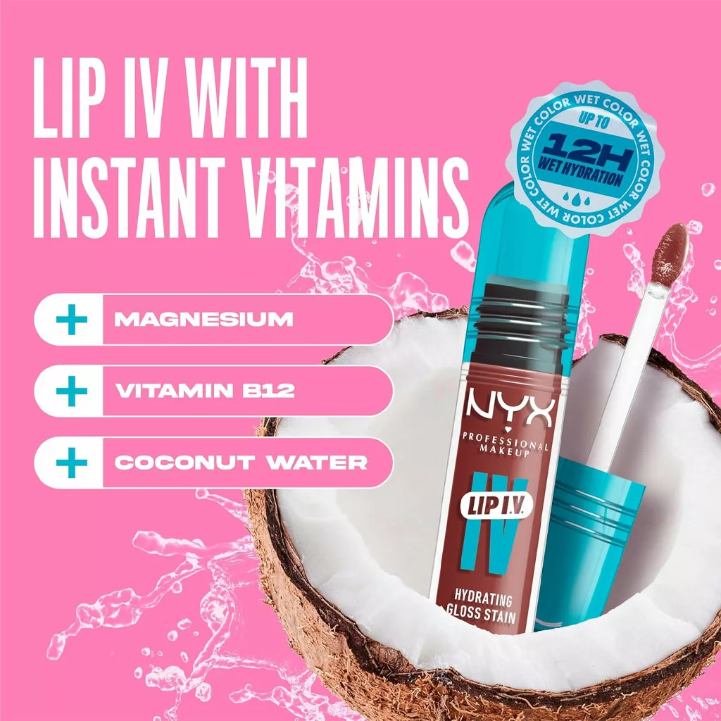 سرم لیپ گلاس آبرسان نیکس مدل lip iv