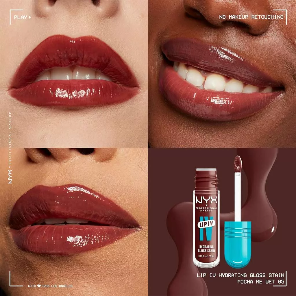 سرم لیپ گلاس آبرسان نیکس مدل lip iv