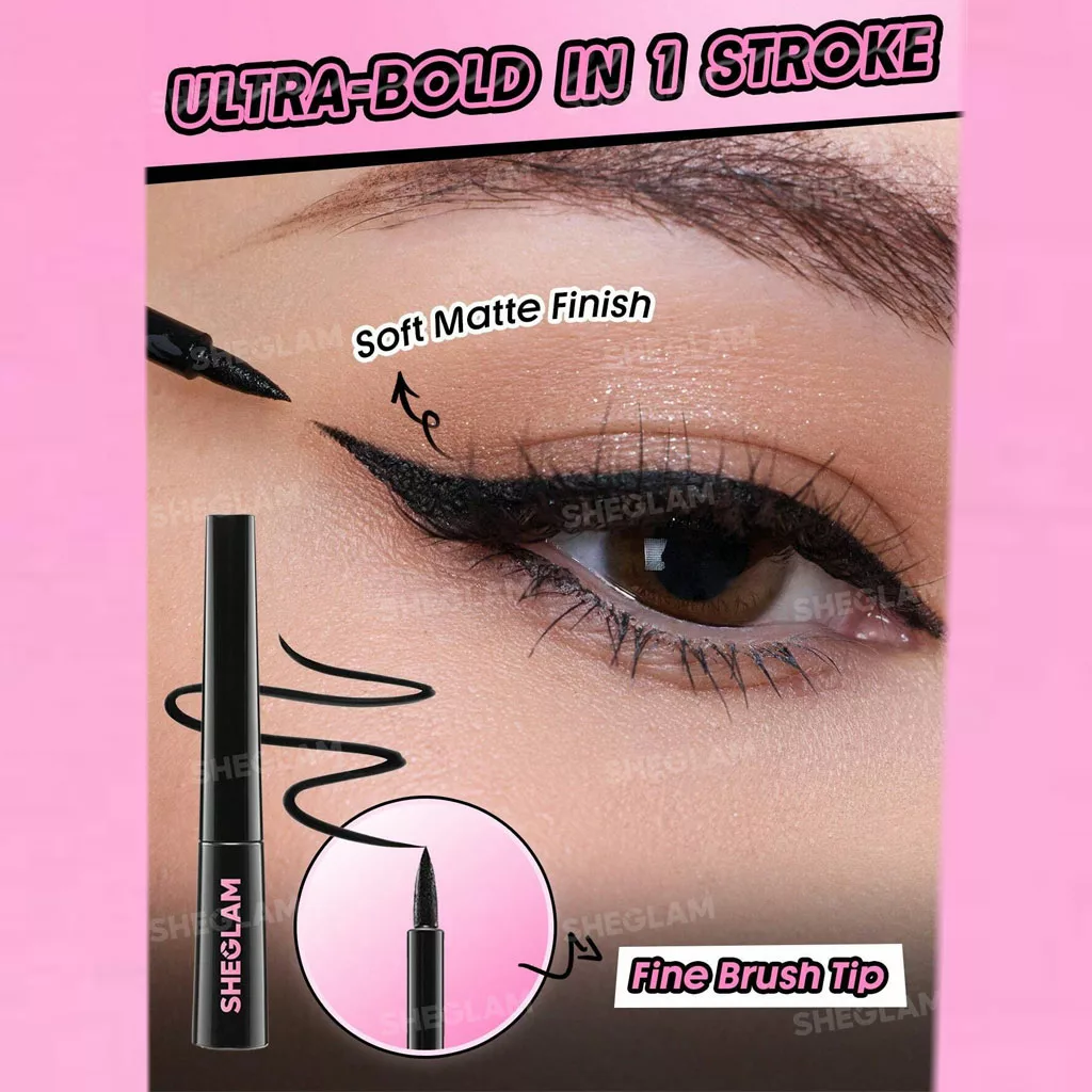 خط چشم مات شیگلم مدل stay inked