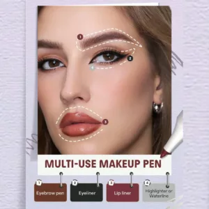 مداد ۴ کاره کابردی چشم ابرو لب شیگلم