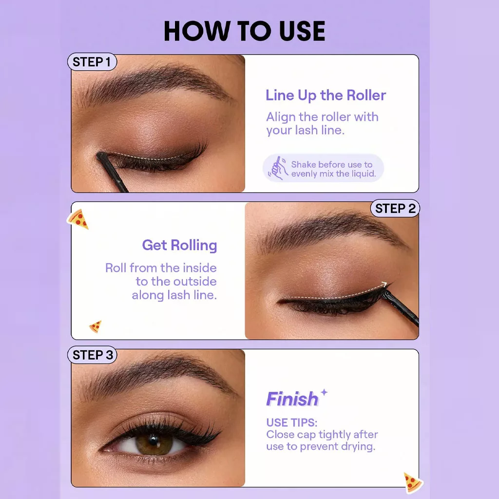 خط چشم غلتکی شیگلم مدل swift stroke