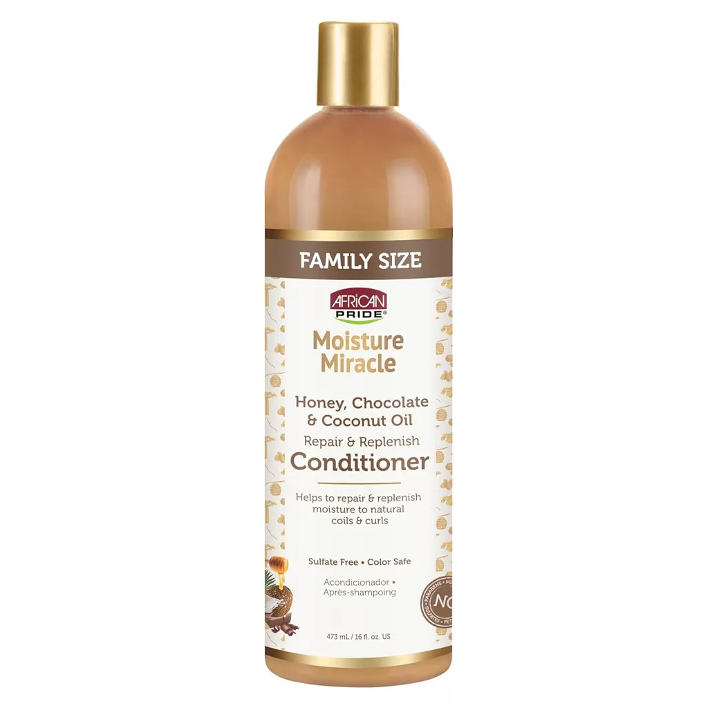 نرم کننده موی فر افریکن پراید عسل کوکونات Honey ,chocolate,coconut oil CONDITIONER