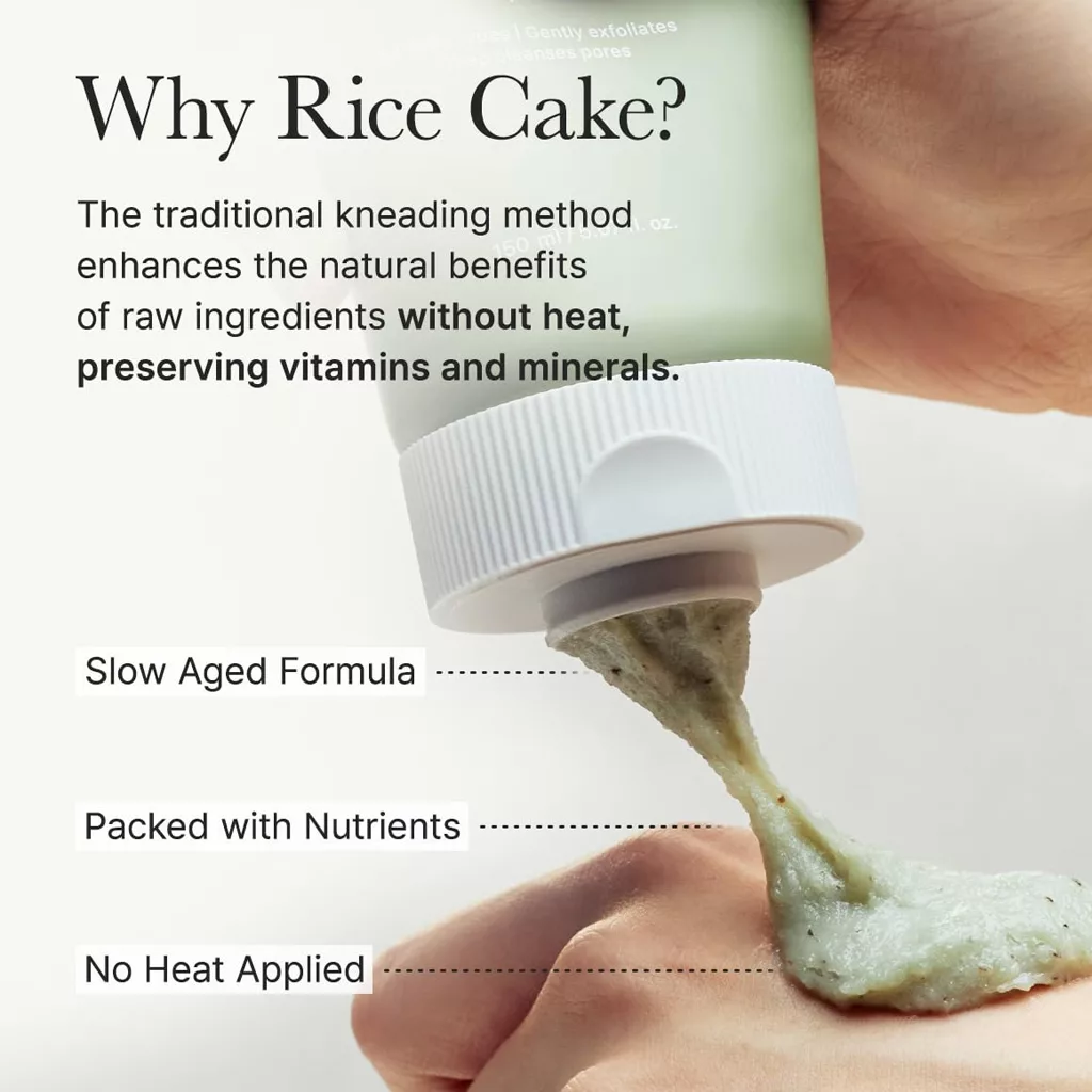 کلینزر شوینده آرنسیا رایس کیک گرین تی GREEN TEA+LHA DEEP PORE RICE CAKE+BHA