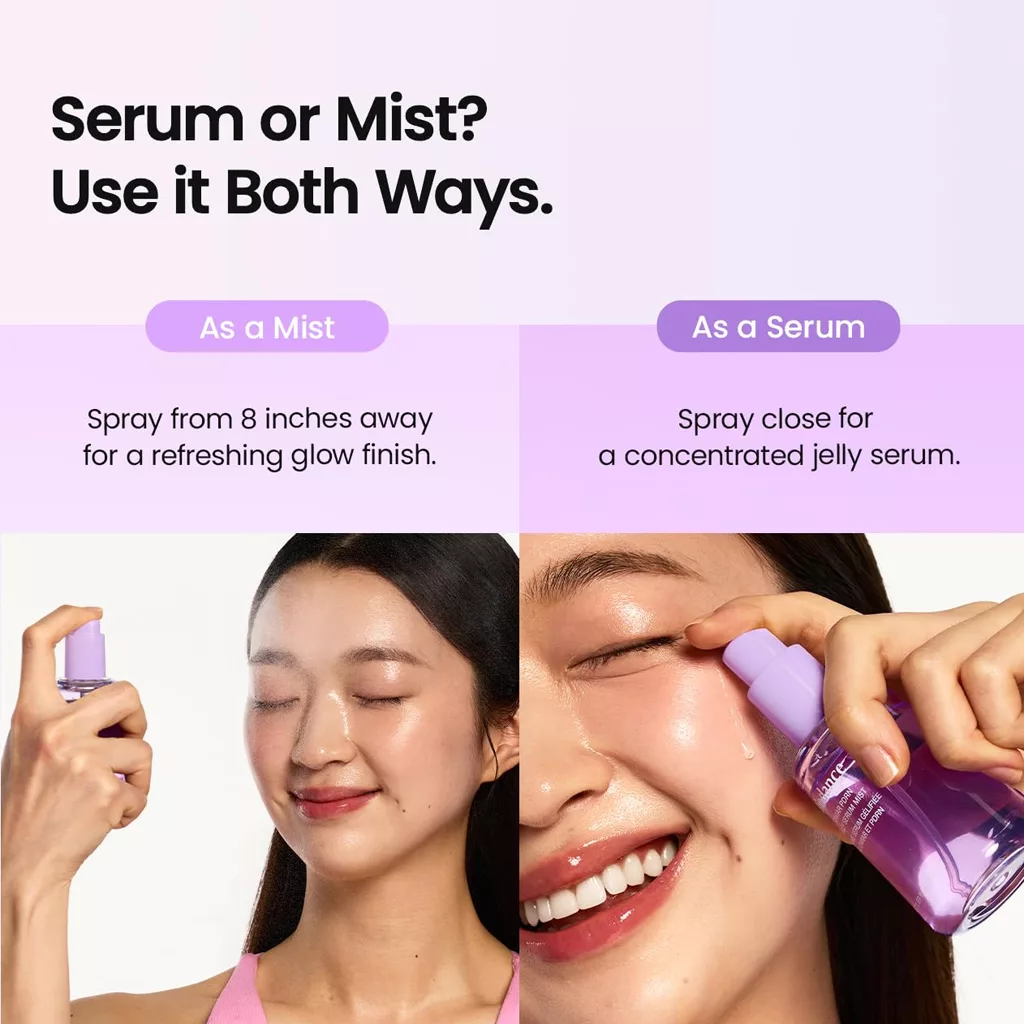 اسپری میست سرم خاویار و PDRN بایودنس مدل Caviar PDRN Jelly Serum Mist