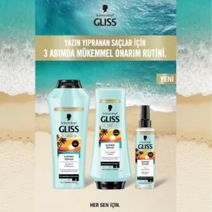 اسپری مو دو فاز گلیس ترمیم کننده SUMMER REPAIR شوارسکوف ضدحرارت LIMITED EDITION