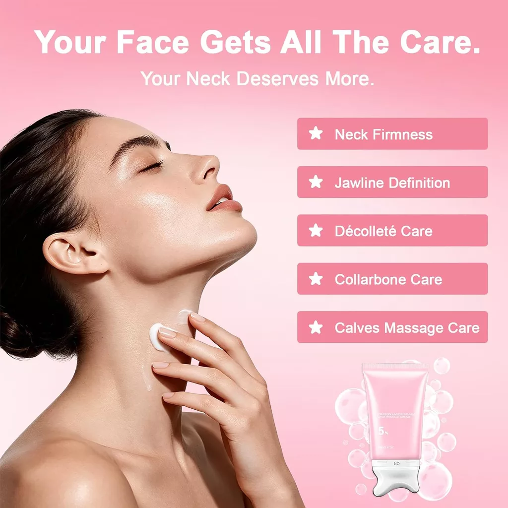 کرم ضدچروک مدی کیوب گواشا PDRN COLLAGEN GUA SHA NECK WRINKLE