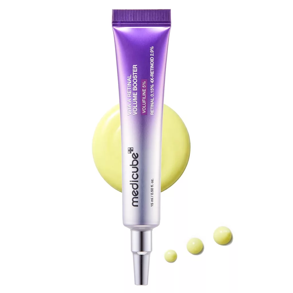 بوستر ویتامین A رتینال مدی کیوب VOLUFLINE 5%, RETINAL 0.15,RETINOID 2.9%
