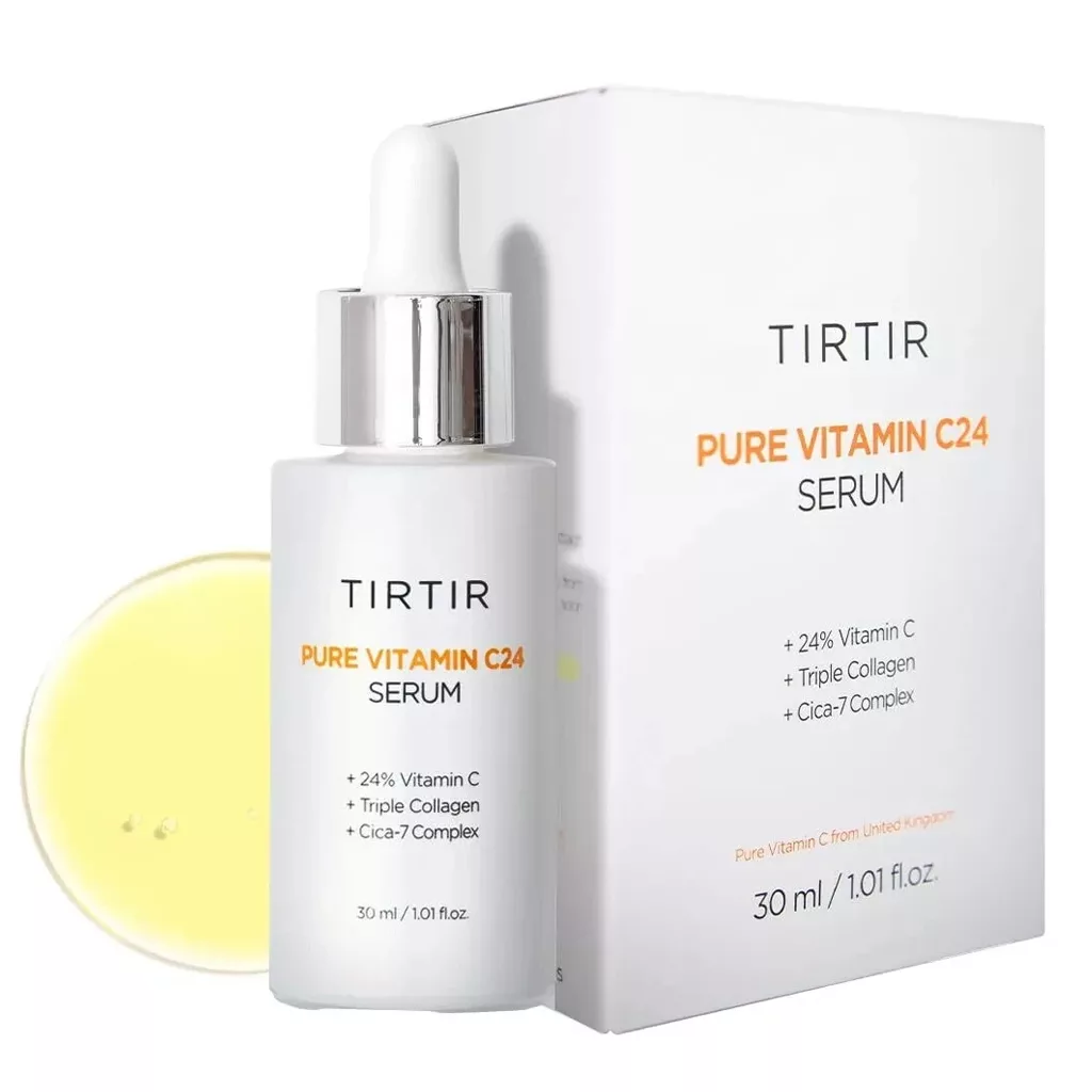 سرم ویتامین سی تیرتیر 24% خالص pure vitamin C24