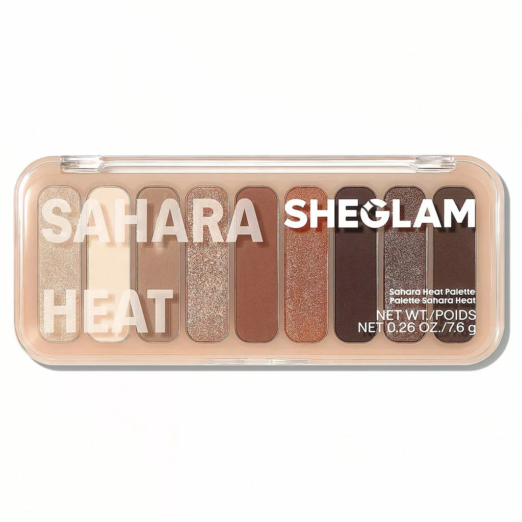 پالت سایه چشم 9 رنگ شیگلم مدل SHEGLAM Sahara Heat Palette