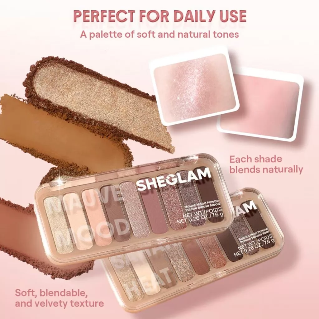 پالت سایه چشم ۸ رنگ شیگلم مدل SHEGLAM Dessert Hues Palette