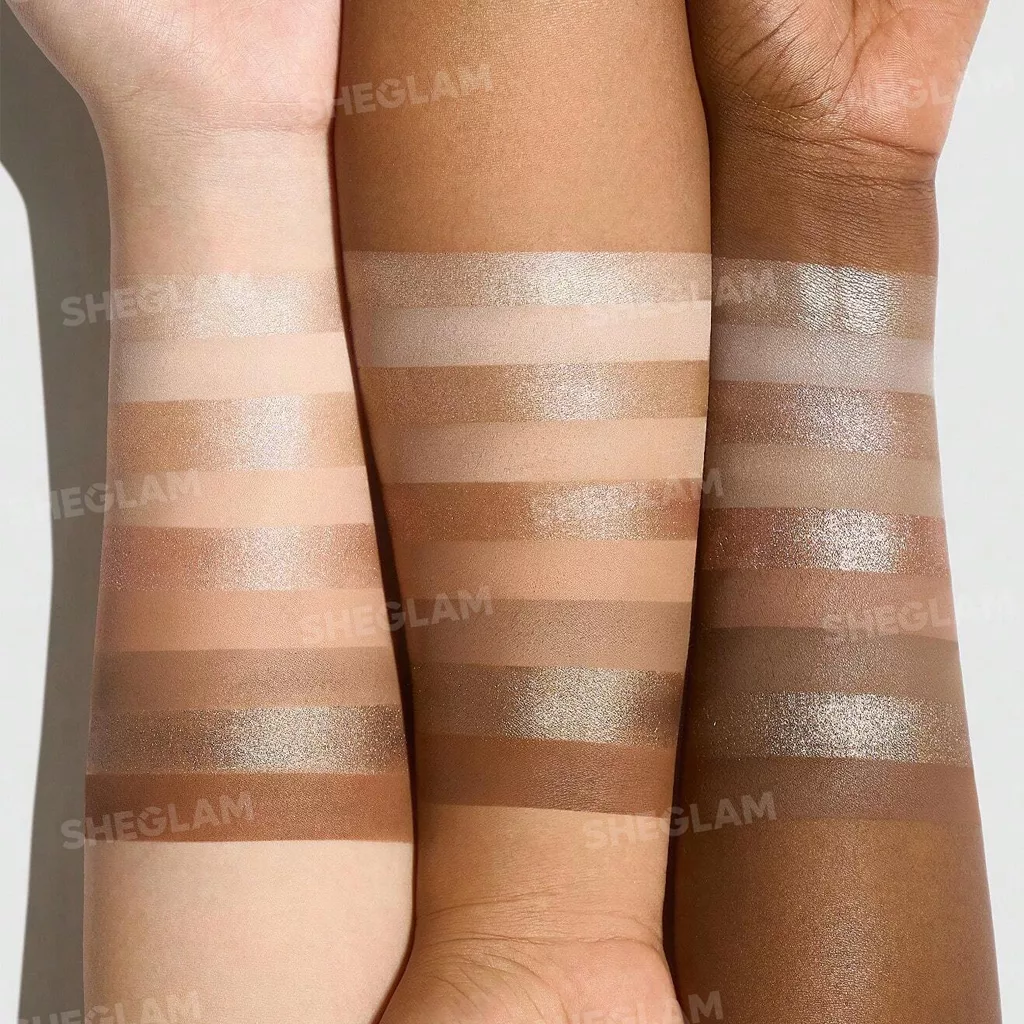 پالت سایه چشم ۸ رنگ شیگلم SHEGLAM Peach Perfection Palette