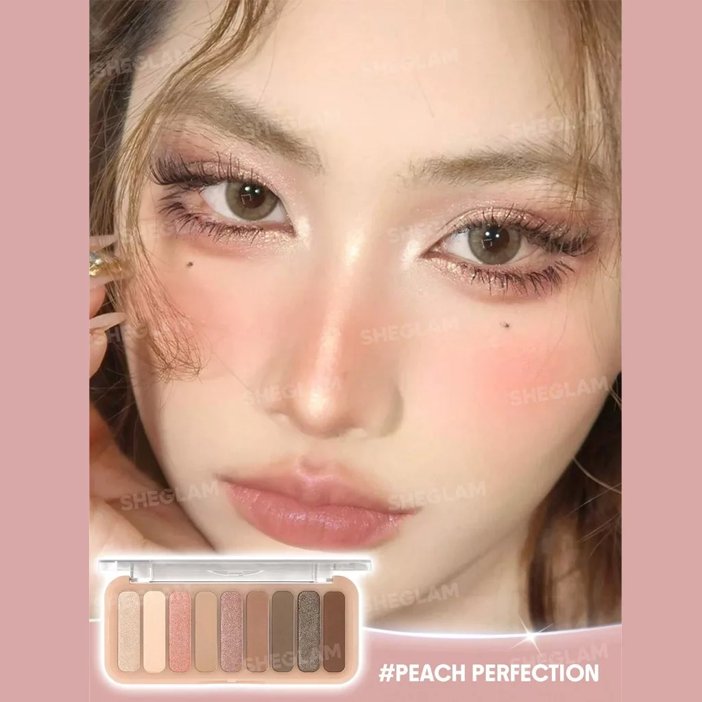 پالت سایه چشم ۸ رنگ شیگلم SHEGLAM Peach Perfection Palette