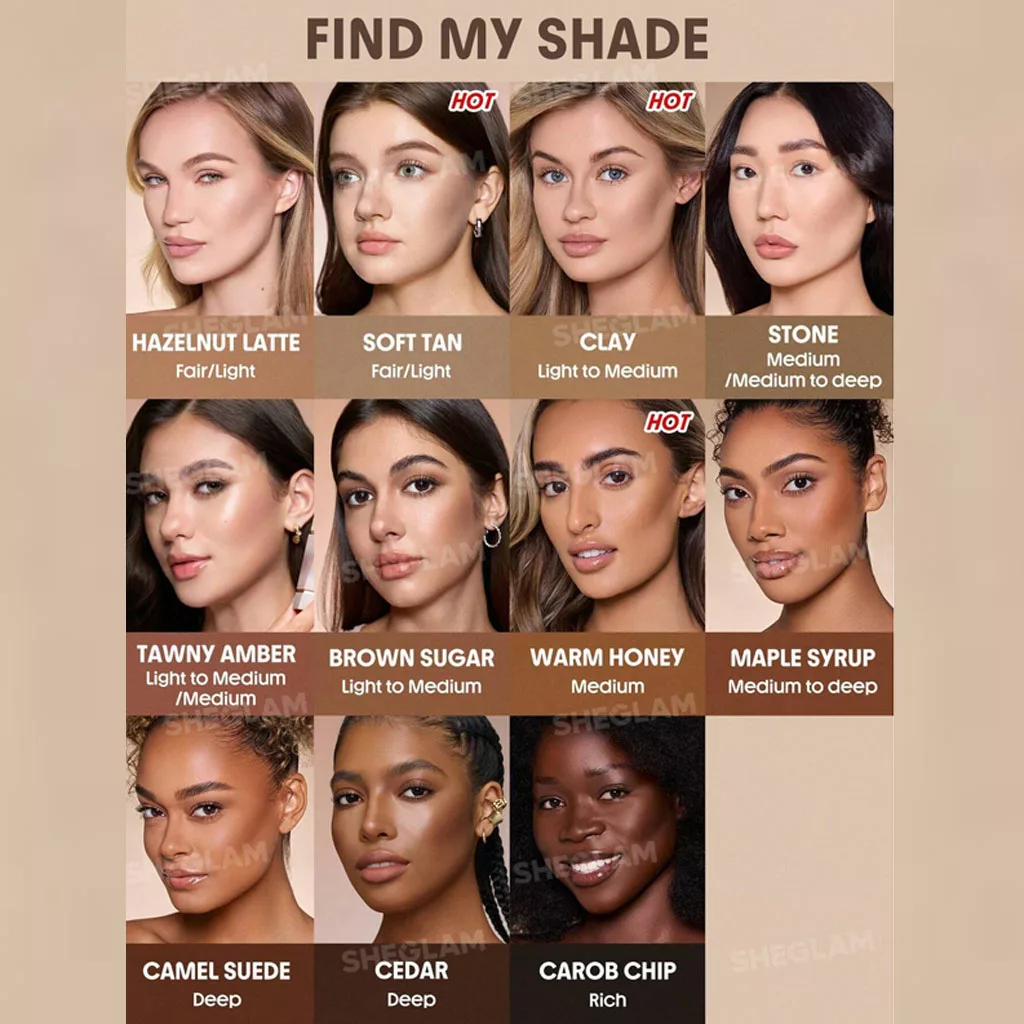 کانتور مایع دو سر شیگلم PRECSION SCULPT LIQUID CONTOUR DUO